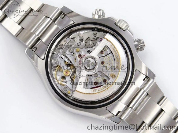 MiroTime 0422 Daytona 126500 QF 1:1 Best Edition 904L Steel Black Dial on SS Braclet SH4131 V ZeroBulk 1296